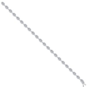 18ct White Gold 2.35ct Diamond Bracelet