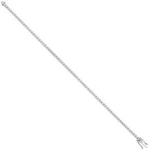 18ct illusion Set 0.75ct Diamond Tennis Bracelet