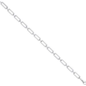 9ct White Gold 1.13ct Bracelet