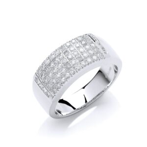 9ct White Goldd 0.50ct Diamond Ring