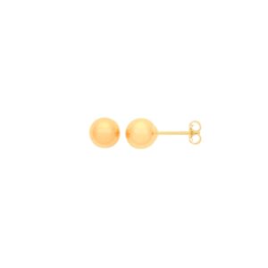 9ct Yellow Gold 5mm Ball Studs