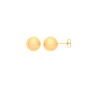 9ct Yellow Gold 7mm Ball Studs