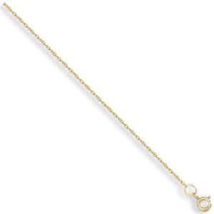 Yellow Gold 1.3mm Prince Of Wales Chain
