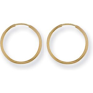 Yellow Gold 17mm Sleepers