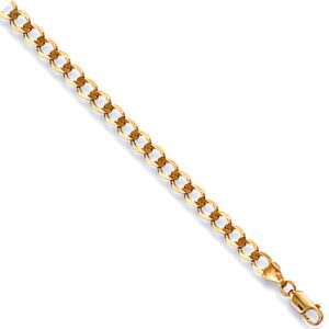 Yellow Gold 3.5mm Economy Curb Chain