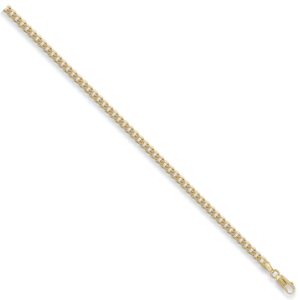 Yellow Gold 4mm Curb Chain