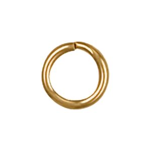 Yellow Gold 7mm Split Ring (pack Of 6)