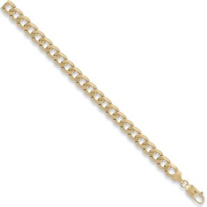 Yellow Gold 8.5mm Curb Chain