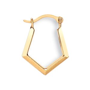 Yellow Gold Fancy Creoles